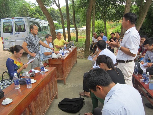 Đại diện chương trình CCAFS tại Đông Nam Á thăm điểm triển khai xây dựng mô hình làng thông minh tại Yên Bái và NOMAFSI