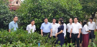 Phó Chủ tịch UBND tỉnh Phú Thọ Đinh Công Sứ thăm và làm việc tại Viện